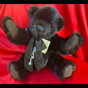 Genuine Mink  16”  Heirloom Teddy Bear